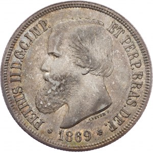 Brazil, 1000 Reis 1869