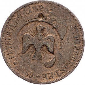 Brazil, 20 Reis 1869
