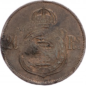 Brazil, 20 Reis 1869