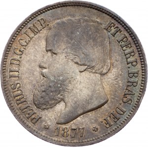 Brazil, 1000 Reis 1877