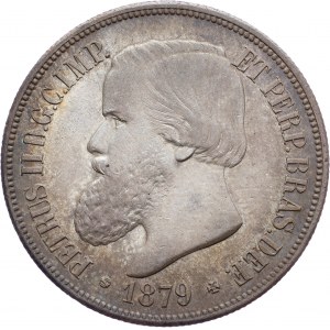 Brazil, 1000 Reis 1879