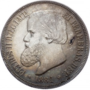 Brazil, 1000 Reis 1881