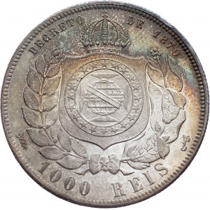 Brazil, 1000 Reis 1883