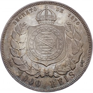 Brazil, 1000 Reis 1883