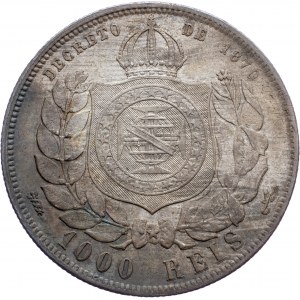 Brazil, 1000 Reis 1885