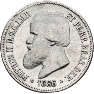 Brazil, 2000 Reis 1886