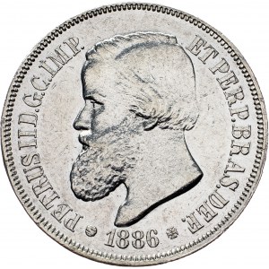 Brazil, 500 Reis 1886
