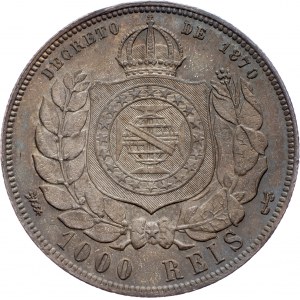 Brazil, 1000 Reis 1887