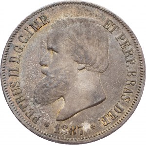 Brazil, 2000 Reis 1887