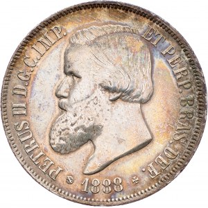 Brazil, 2000 Reis 1888