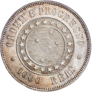 Brazil, 1000 Reis 1889