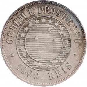Brazil, 1000 Reis 1889