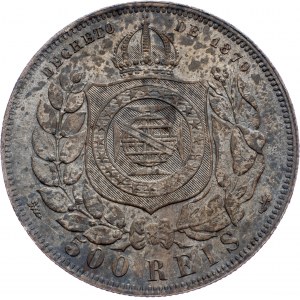 Brazil, 500 Reis 1889