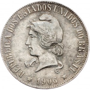 Brazil, 2000 Reis 1906