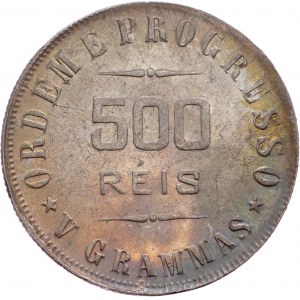 Brazil, 500 Reis 1906