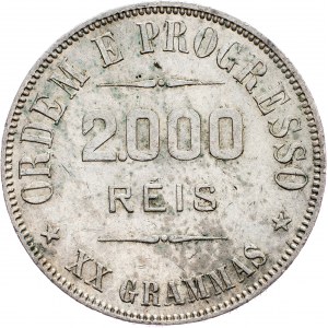Brazil, 2000 Reis 1908
