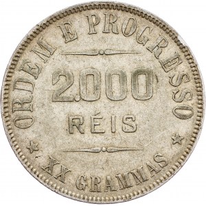 Brazil, 2000 Reis 1910