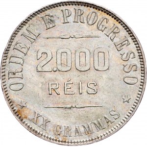 Brazil, 2000 Reis 1911