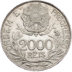 Brazil, 2000 Reis 1912