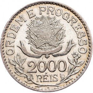 Brazil, 2000 Reis 1913