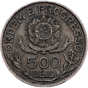 Brazil, 500 Reis 1913