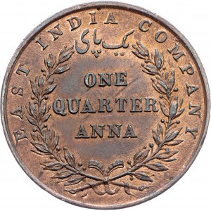 British India, 1/4 Anna 1835, Bombay