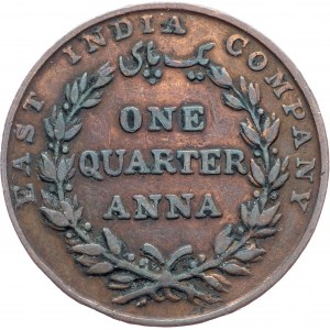 British India, 1/4 Anna 1835, Bombay