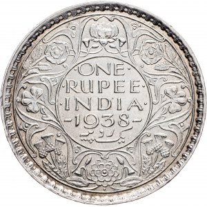 British India, 1 Rupee 1938, Bombay