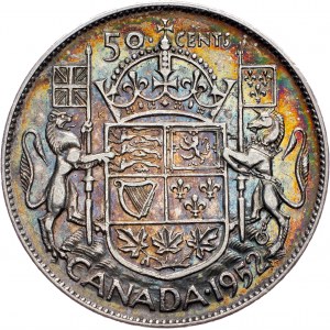 Canada, 50 Cents 1952, Ottawa