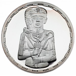 Egypt, 5 Pounds 1994, Ancient Treasure Collection - King Khonsu