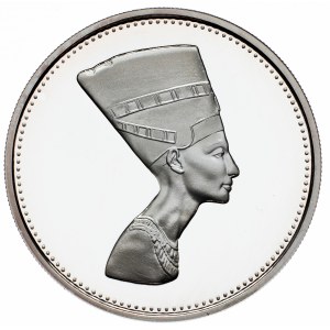 Egypt, 5 Pounds 1994, Ancient Treasure Collection - Nefertiti