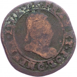 France, Double Tournois 1586