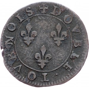 France, Double Tournois 1574-1589