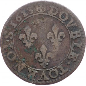 France, Double Tournois 1613