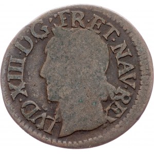 France, Double Tournois 1642