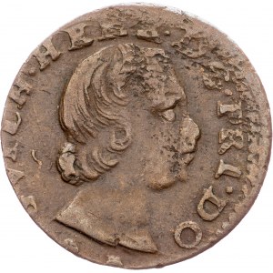 Frankreich, Denier tournois 1652, Orange