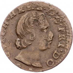 France, Denier tournois 1652, Orange