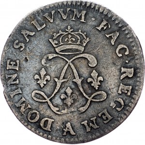 France, 4 sols 2 deniers 1693, A