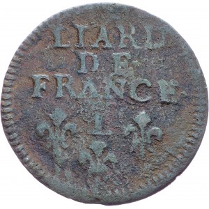 France, Liard De France 1695, L