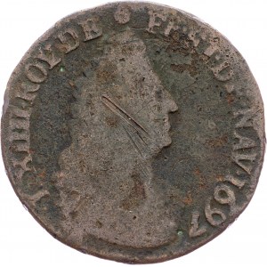 France, Liard 1697, L