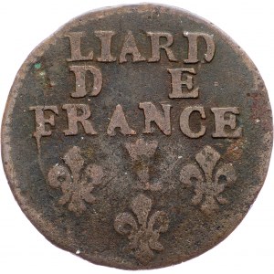 France, Liard 1697, L