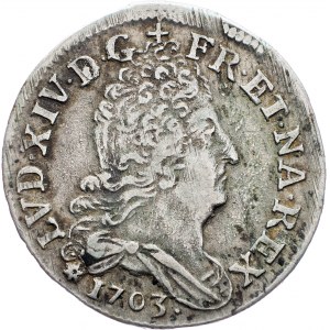 France, 10 Sols 1703, BB