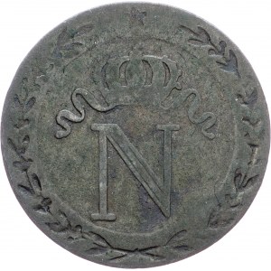 France, 10 Centimes 1810, B