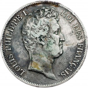 France, 5 Francs 1831, W