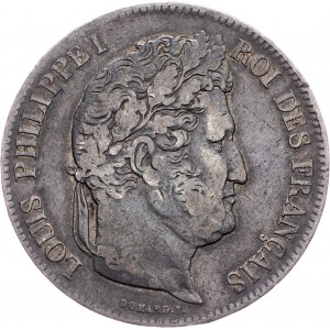 France, 5 Francs 1832, Lille