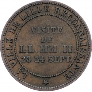 France, Module de la 10 centimes 1853