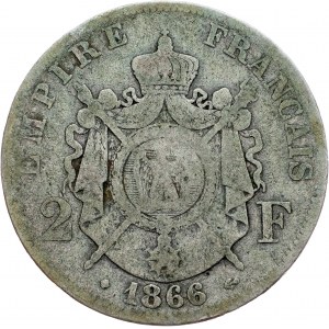 France, 2 Francs 1866