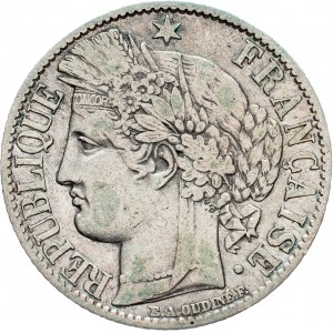 France, 1 Franc 1872, A