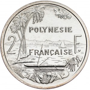 French Polynesia, 2 Francs 1979, PIEFORT