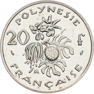 French Polynesia, 20 Francs 1979, PIEFORT